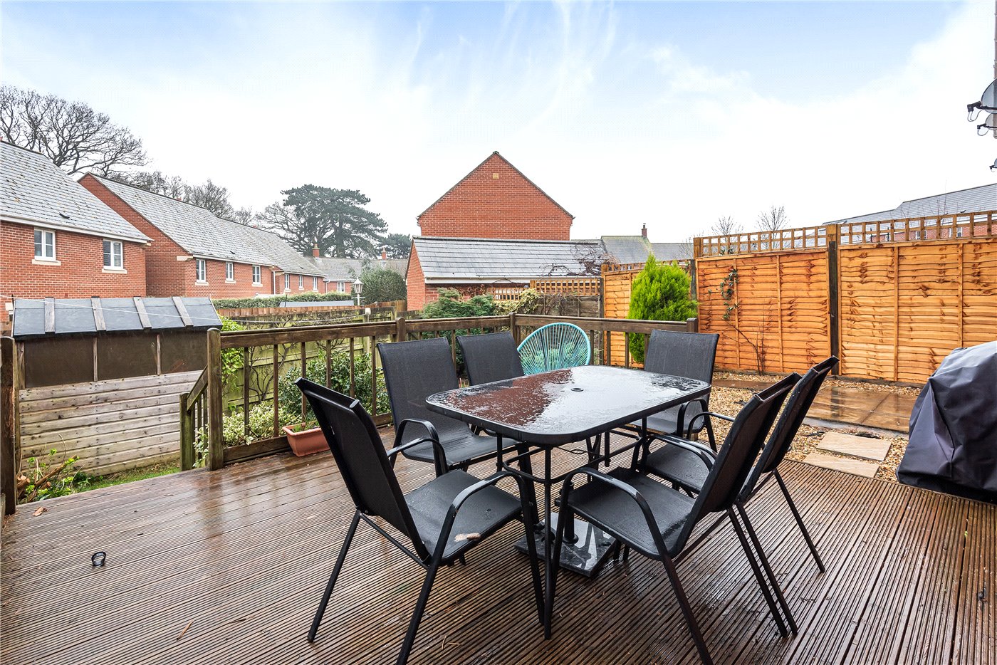 Large Decked Area